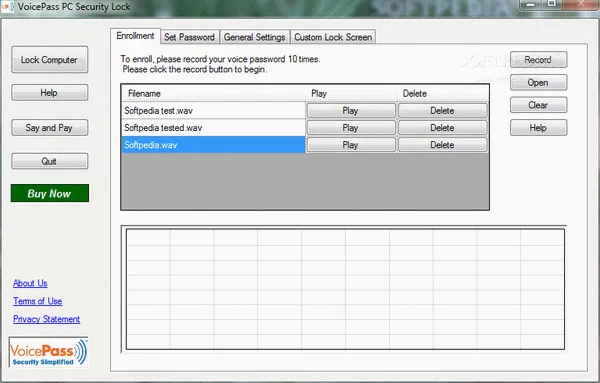 VoicePass PC Security Lock Crack & License Key