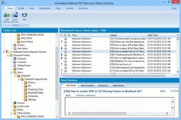 Voimakas Outlook PST Recovery Crack + Serial Number