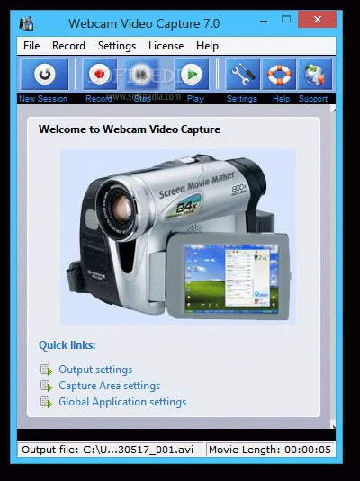 Webcam Video Capture Crack Plus Serial Key