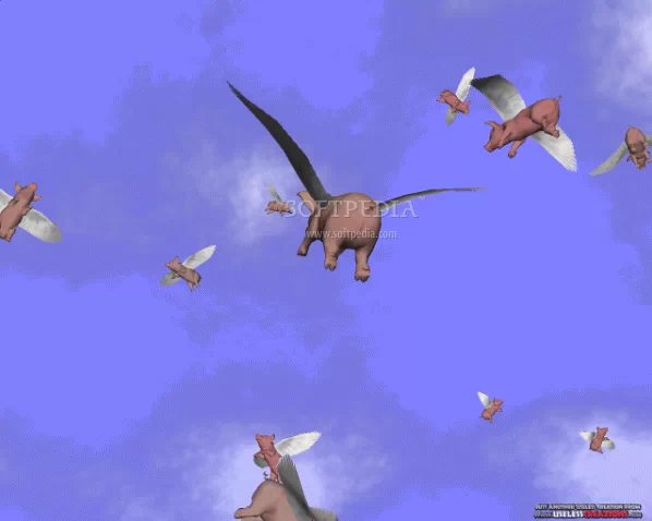 When Pigs Fly! 3D Screensaver Crack & Activation Code