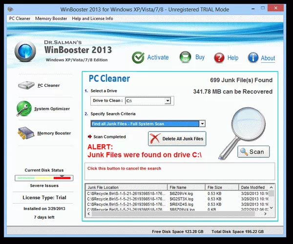 WinBooster Crack + Activation Code Download