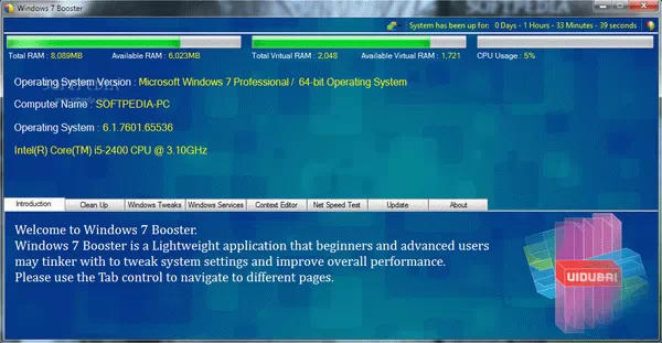 Windows 7 Booster Crack + Activation Code