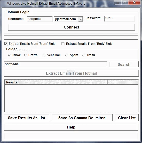 Windows Live Hotmail Extract Email Addresses Software Crack + Activation Code Updated