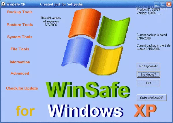 WinSafe XP Crack With License Key Latest 2025
