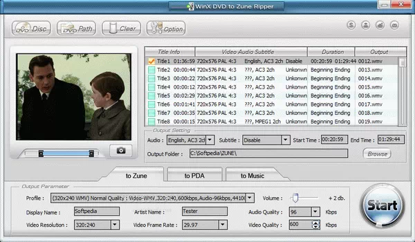 WinX DVD to Zune Ripper Crack + License Key Download 2025