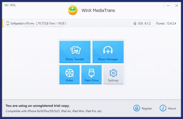 WinX MediaTrans Crack + Serial Number