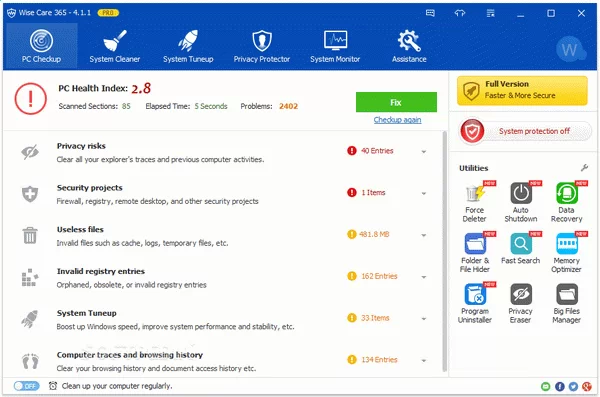 Wise Care 365 PRO Crack With License Key Latest 2025