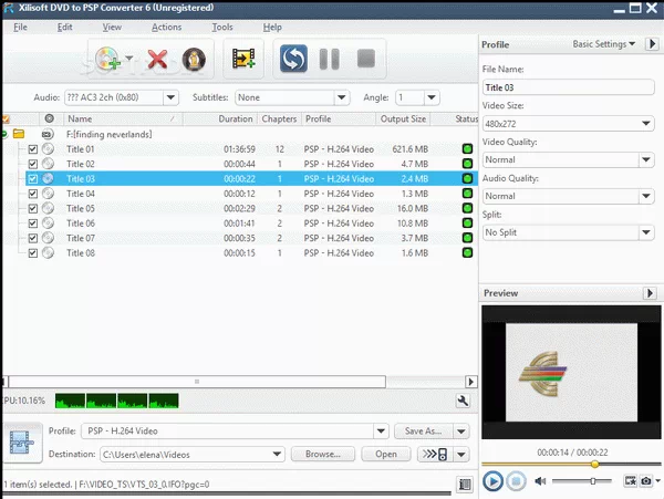 Xilisoft DVD to PSP Converter Crack With Activator
