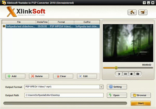 Xlinksoft Youtube to PSP Converter Crack With Serial Key Latest