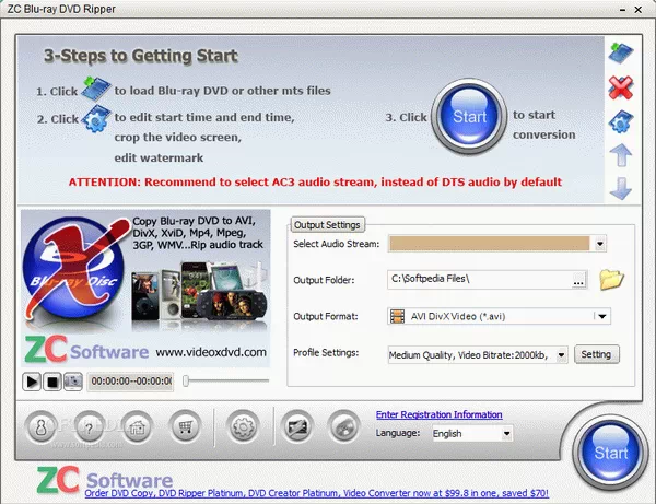 ZC Blu-ray DVD Ripper Crack + Activator Download