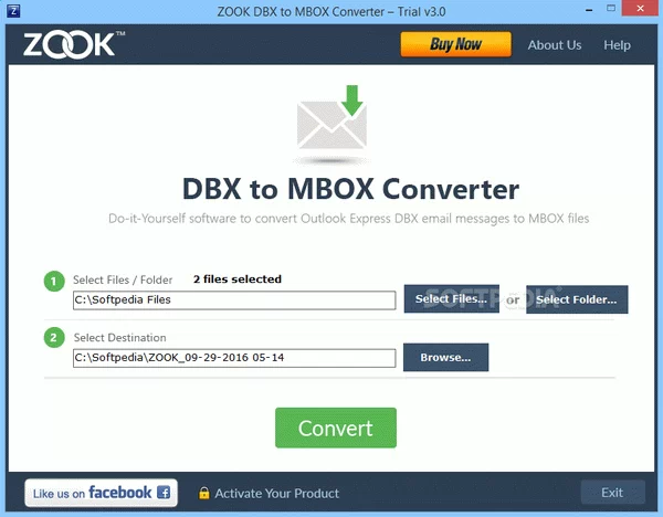 ZOOK DBX to MBOX Converter Crack + Activator Updated