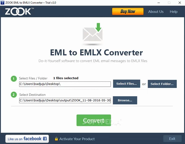 ZOOK EML to EMLX Converter Crack Plus Serial Key
