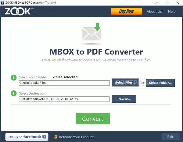 ZOOK MBOX to PDF Converter Crack Plus Keygen
